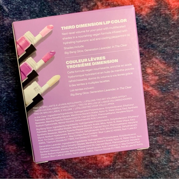 💛 Morphe Make It Big Plumping Lip Gloss Trio - NWT - Picture 4 of 15